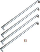 Комплект ручек для холодильника Бертаззони Professional 901249 фото в Новосибирске Комплект ручек для холодильника Bertazzoni Professional 901249 фото в Новосибирске