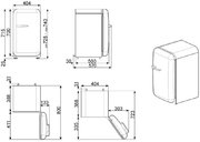 Мини-бар Smeg FAB5RWH3 фото 3 в Новосибирске