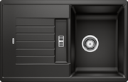 Мойка BLANCO ZIA 45 S Silgranit черный фото в Новосибирске