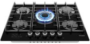 Газовая варочная панель Haier HHX-G75CWSB фото 4 в Новосибирске