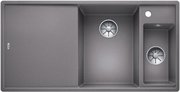 Мойка Бланко AXIA III 6 S чаша справа, доска стекло клапан-автомат InFino® алюметаллик фото в Новосибирске Мойка Blanco AXIA III 6 S чаша справа, доска стекло клапан-автомат InFino® алюметаллик фото в Новосибирске