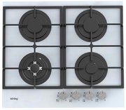 Газовая стеклянная варочная панель Korting HGG 6722 CTW Газовая стеклянная варочная панель Korting HGG 6722 CTW