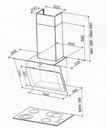 Вытяжка Faber Cocktail XS WH A55 фото 4 в Новосибирске