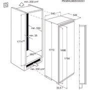 Холодильник AEG SKD71800F0 фото 2 в Новосибирске