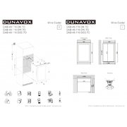Винный шкаф Dunavox DAB-49.116DB.TO фото 3 в Новосибирске