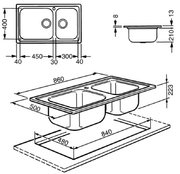Мойка Smeg LGM862 фото 2 в Новосибирске