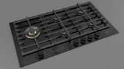 Варочная панель Fulgor Milano FCLH 905 G T WK BK фото 3 в Новосибирске