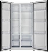 Холодильник Hyundai CS6503FV белое стекло фото 3 в Новосибирске