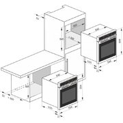 Встраиваемый газовый духовой шкаф Kaiser EG 6374 Sp фото 3 в Новосибирске