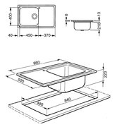 Мойка Смег LGM861S фото 2 в Новосибирске Мойка Smeg LGM861S фото 2 в Новосибирске