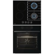 Gorenje (варочная панель GCE691BSC + духовой шкаф BO6717E03BG)
