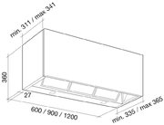 Вытяжка Falmec Integrata 60 ix (600) фото 4 в Новосибирске