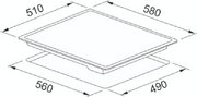 Варочная панель Franke FRSM 604 CT BK фото 3 в Новосибирске