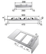 Гриль Ilve H31/ IX фото 2 в Новосибирске