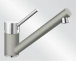 Смеситель Бланко Antas chrome/Silgranit жемчужный фото в Новосибирске Смеситель Blanco Antas chrome/Silgranit жемчужный фото в Новосибирске