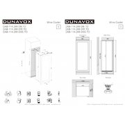 Винный шкаф Dunavox DAB-114.288DB.TO фото 3 в Новосибирске