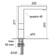 Смеситель Fulgor Milano FT 450 X фото 2 в Новосибирске