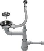 Арматура для одночашевых моек с круглым переливом Omoikiri WK-1-R-IN фото в Новосибирске