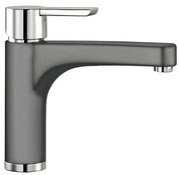 Смеситель Blanco Pylos chrome/Silgranit алюметаллик фото в Новосибирске