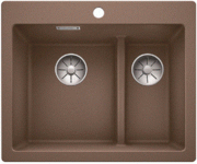 Мойка Бланко PLEON 6 Split SILGRANIT PuraDur мускат фото в Новосибирске Мойка Blanco PLEON 6 Split SILGRANIT PuraDur мускат фото в Новосибирске