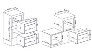 Компактный духовой шкаф с СВЧ Smeg SF4750MCAO фото 2 в Новосибирске