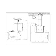 Наклонная вытяжка Korting KHC 66135 GN фото 3 в Новосибирске