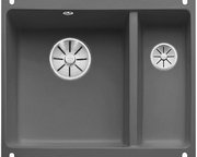 Мойка Бланко SUBLINE 350/150-U керамика отводная арматура InFino® базальт фото в Новосибирске Мойка Blanco SUBLINE 350/150-U керамика отводная арматура InFino® базальт фото в Новосибирске