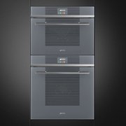 Компактный духовой шкаф с пароваркой Smeg SF4104VCS фото 4 в Новосибирске