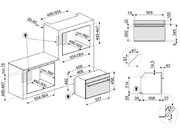 Встраиваемая микроволновая печь Smeg SF4800MPO фото 4 в Новосибирске
