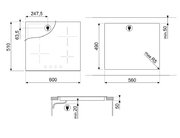 Варочная панель Smeg SE364TDM фото 3 в Новосибирске