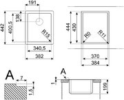 Мойка Смег VFU34SFR фото 3 в Новосибирске Мойка Smeg VFU34SFR фото 3 в Новосибирске