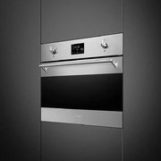Компактный духовой шкаф Smeg SO4302M1X фото 2 в Новосибирске