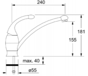 Смеситель Franke 690 гавана фото 3 в Новосибирске