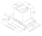 Короб воздуховода Elica KIT0141458 фото 2 в Новосибирске