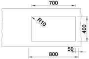 Мойка BLANCO SUBLINE 700-U Level Silgranit черный фото 4 в Новосибирске Мойка BLANCO SUBLINE 700-U Level Silgranit черный фото 4 в Новосибирске