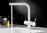 Смеситель Бланко FONTAS II 525141 Silgranit белый фото 3 в Новосибирске Смеситель Blanco FONTAS II 525141 Silgranit белый фото 3 в Новосибирске