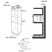 Шкаф духовой электрический с функцией СВЧ MAUNFELD MCMO.44.9GBG фото 4 в Новосибирске