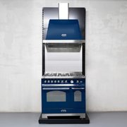 Вытяжка Lofra DOLCEVITA 90 BLUE & CHROME фото 3 в Новосибирске