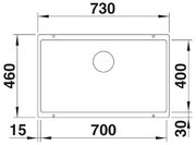 Мойка Бланко ROTAN 700-U Silgranit кофе фото 3 в Новосибирске Мойка Blanco ROTAN 700-U Silgranit кофе фото 3 в Новосибирске