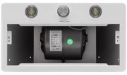 Встраиваемая вытяжка KRONA SVEN 600 white one knob фото 3 в Новосибирске