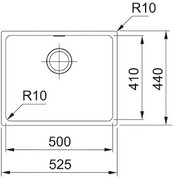 Мойка Franke Sirius SID 110-50 сахара фото 2 в Новосибирске