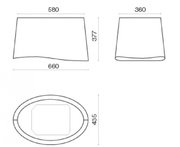 Вытяжка Falmec Mare 66 (450) (с системой E.ion) ECP white фото 3 в Новосибирске