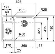 Мойка Франке BCX 260 TL сталь фото 2 в Новосибирске Мойка Franke BCX 260 TL сталь фото 2 в Новосибирске