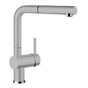 Смеситель Бланко Linus-S керамика серый алюминий фото в Новосибирске Смеситель Blanco Linus-S керамика серый алюминий фото в Новосибирске