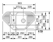Мойка Franke EFX 682-E фото 4 в Новосибирске