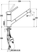Смеситель Teka AUK 978 509780210 фото 2 в Новосибирске