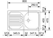 Мойка Франке EFG 614 сахара фото 2 в Новосибирске Мойка Franke EFG 614 сахара фото 2 в Новосибирске