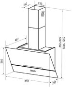 Вытяжка Zigmund Shtain K 142.9 W фото 4 в Новосибирске