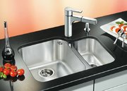 Мойка Бланко Ypsilon 550-U чаша слева, клапан-автомат нержавеющая сталь фото 2 в Новосибирске Мойка Blanco Ypsilon 550-U чаша слева, клапан-автомат нержавеющая сталь фото 2 в Новосибирске