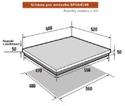 Газовая варочная панель Brandt BPG6414B фото 4 в Новосибирске